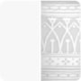 White/Silver Pattern