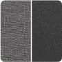 Natural Greystone/Black Sandtex