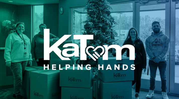 KaTom Helping Hands Logo