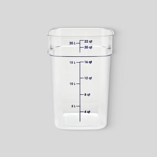 22-qt. Cambro Containers