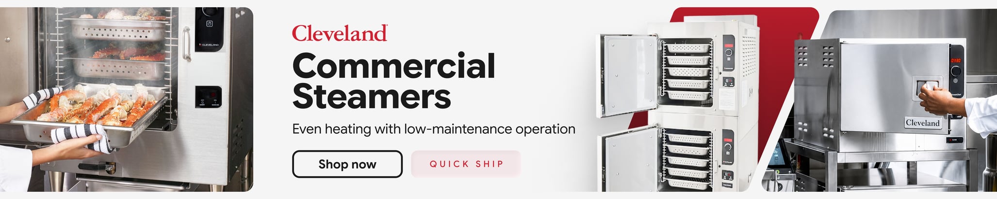 Cleveland Quick Ship Commercial Steamers