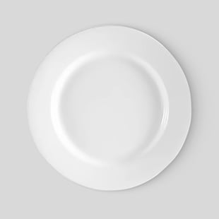 White Dinnerware Example Product