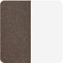 Taupe/White