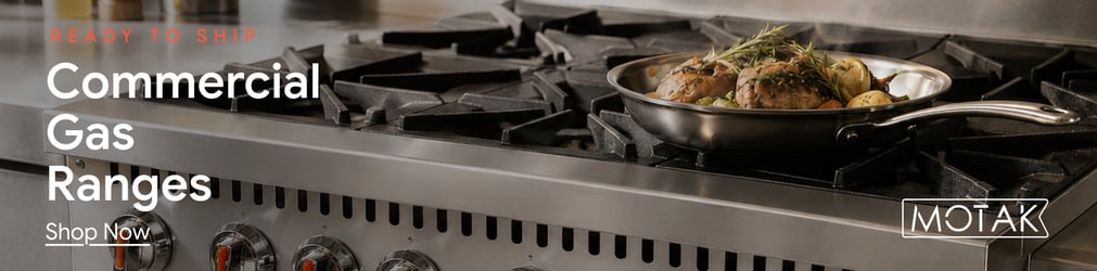 MoTak Quick Ship Commercial Gas Ranges