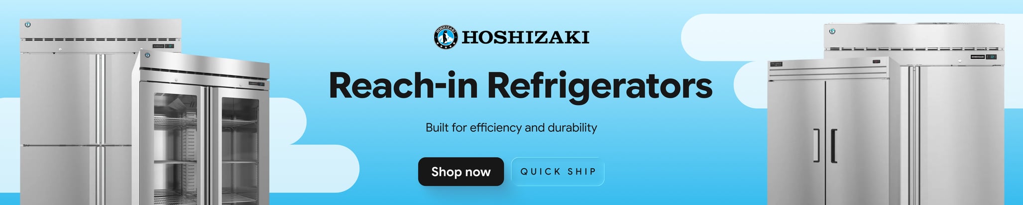 Hoshizaki Quick Ship Reach-in Refrigerators