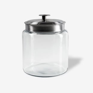 Glass Cookie Jar