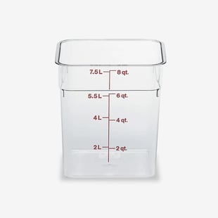 8-qt. Cambro Containers