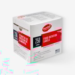 Food Storage Labels Example Product