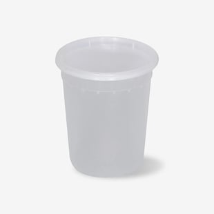 Quart Plastic Containers with Lids