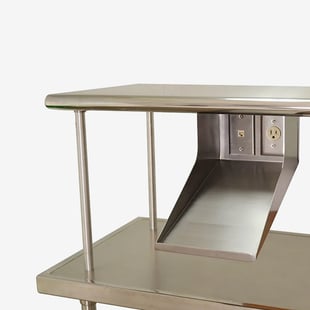 Table-Mounted Shelves