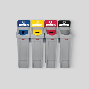 Rubbermaid Recycling Bins