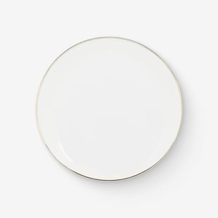 Gold Rim Plates