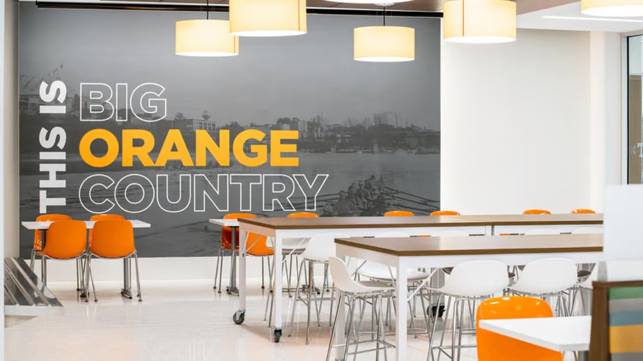 Image of a college dining facility