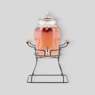 Glass Beverage Dispenser