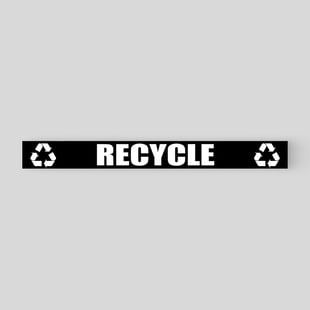 Biohazard & Recycle Stickers Example Product