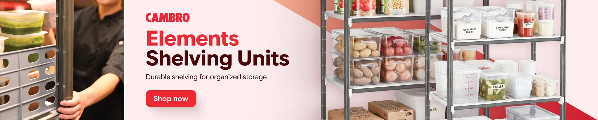 Cambro Elements Shelving Units