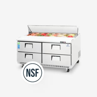 NSF-Certified Prep Tables Example Product