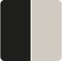 Black/Eggshell