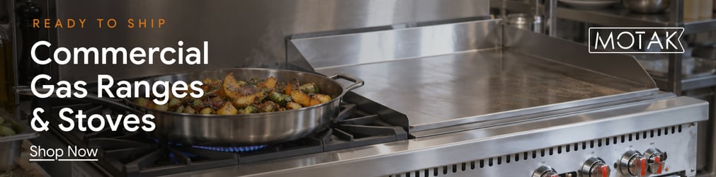 MoTak Quick Ship Commercial Gas Ranges & Stoves