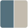 Slate Blue/Cream