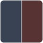 Dark Blue/Brown