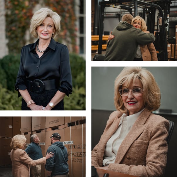 Collage of Patricia Bible images