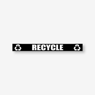 Biohazard & Recycle Stickers