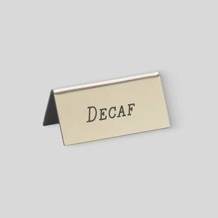 Table Tents & Number Cards Example Product