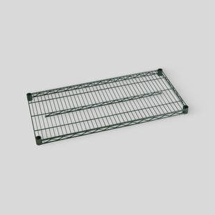 Focus Foodservice Green Epoxy Shelving Example Product