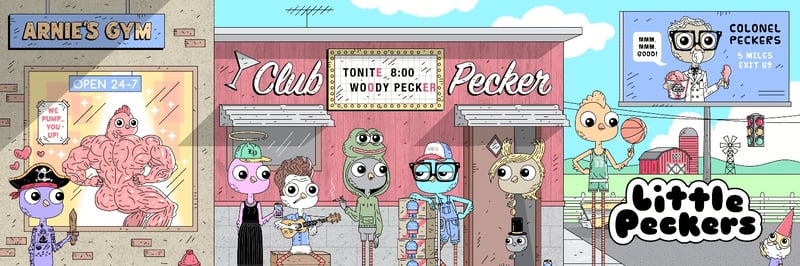 Little Peckers banner