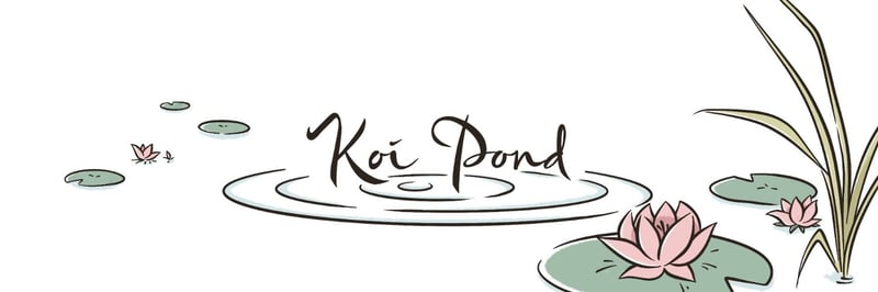 Koi Pond 🎣  banner