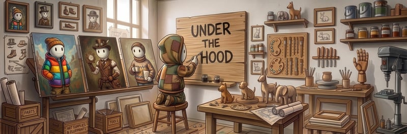 Under the hood banner
