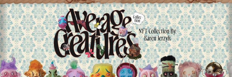 Karen Jerzyk + Average Creatures banner