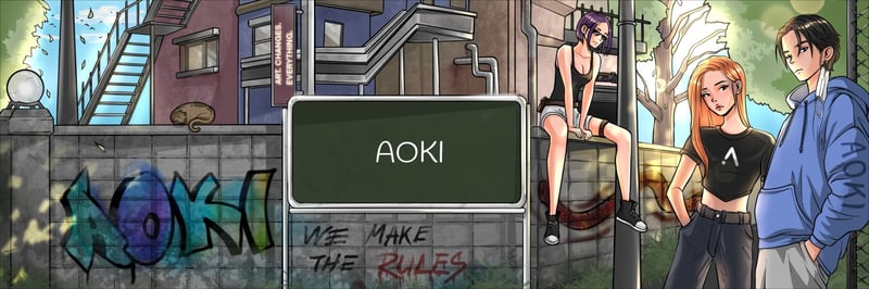 AOKI banner