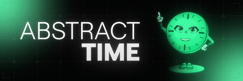 Abstract Time banner