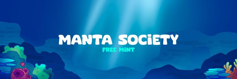 Manta Society banner