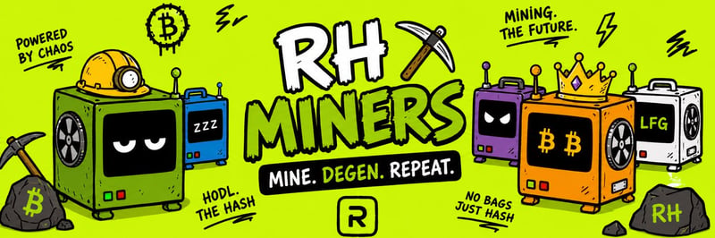 RH Miners Machine banner