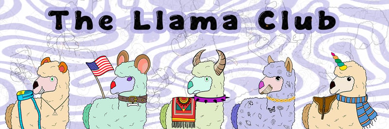 The Llama Club banner