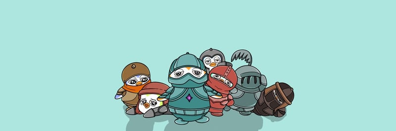 Pudgy Knights banner