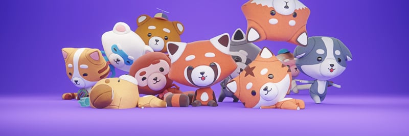 The Plooshies (Apartment on Plooshy Island) banner