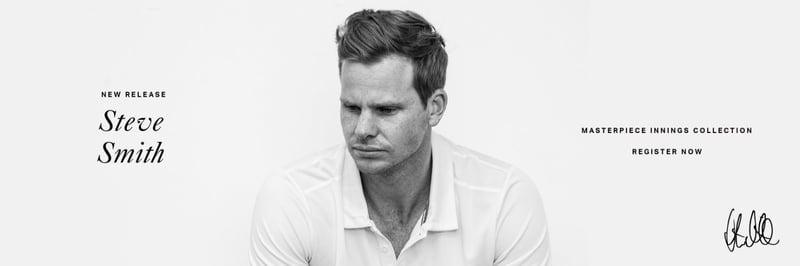 Steve Smith Masterpiece Innings Collection banner