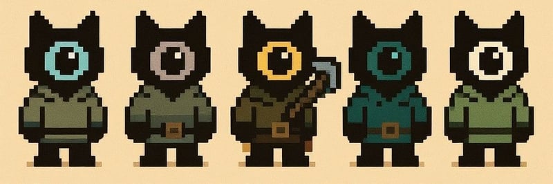 Pixel Cats banner