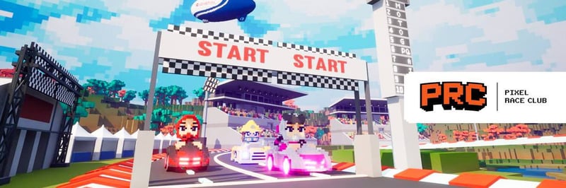 Pixel Race Club banner
