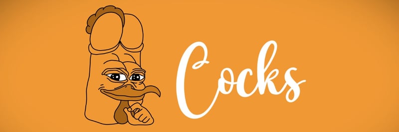 COCKS BTC banner