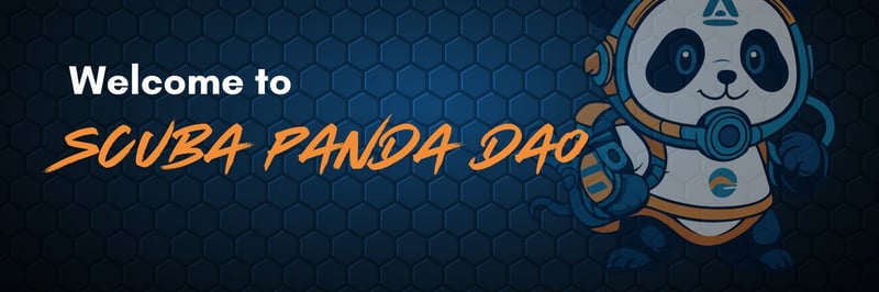 Scuba Panda Dao  banner
