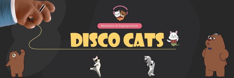 Disco Cats banner
