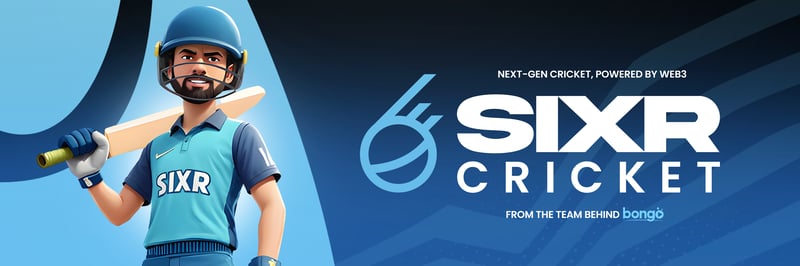 SIXR Cricket banner