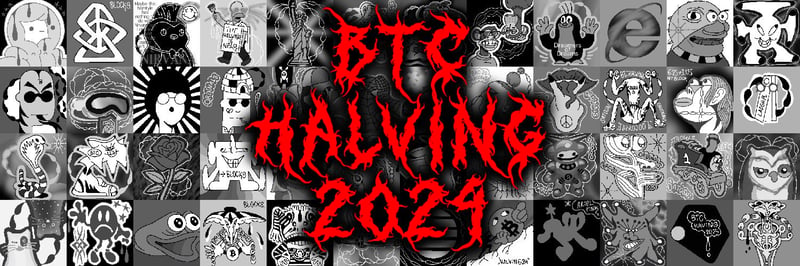  Bitcoin Halving 2024 (BTC24) banner