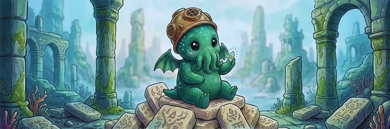 Baby Cthulhu banner