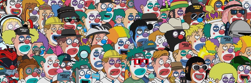 Life's a Joke banner